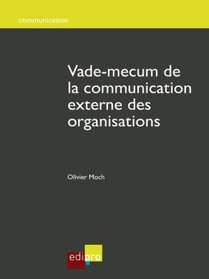 cover image of Vade-mecum de la communication externe des organisations